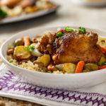 Sheet Pan Moroccan Chicken with Beans