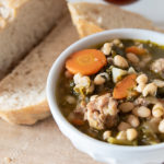 Spicy Sausage, Kale and White Bean Soup