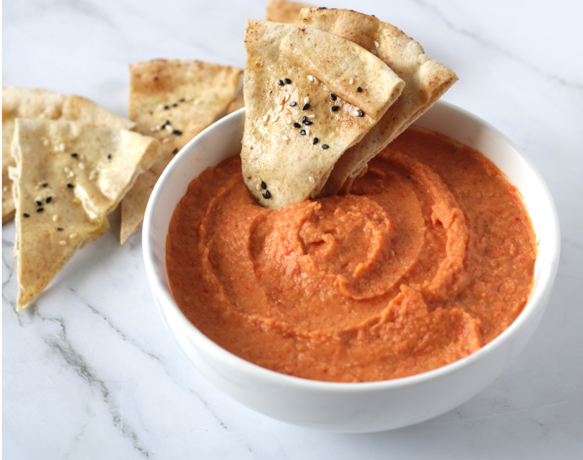Roasted Red Pepper and White Bean Dip - Ontario Bean Growers